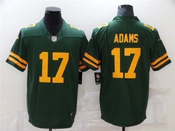 Green Bay Packers #17 Davante Adams Alternate Green Vapor Limited Jersey