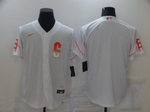 San Francisco Giants Blank White 2021 City Connect Cool Base Jersey