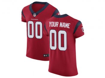 Houston Texans #00 Red Vapor Limited Custom Jersey