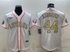 Houston Astros #44 Yordan Álvarez White Gold Program Cool Base Jersey