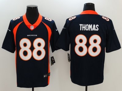 Denver Broncos #88 Demaryius Thomas Navy Vapor Limited Jersey