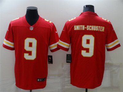 Kansas City Chiefs #9 JuJu Smith-Schuster Red Vapor Limited Jersey