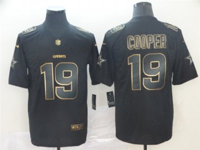 Dallas Cowboys #19 Amari Cooper Black Gold Vapor Limited Jersey