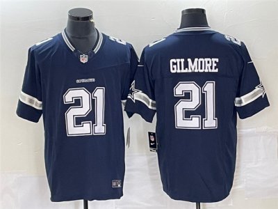 Dallas Cowboys #21 Stephon Gilmore Blue Vapor F.U.S.E. Limited Jersey