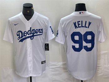 Los Angeles Dodgers #99 Joe Kelly White Jersey