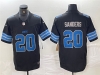 Detroit Lions #20 Barry Sanders 2024 Black Vapor F.U.S.E. Limited Jersey