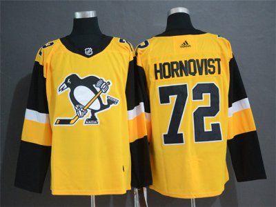 Pittsburgh Penguins #72 Patric Hörnqvist Alternate Gold Jersey