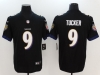 Baltimore Ravens #9 Justin Tucker Black Vapor Limited Jersey