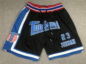 Space Jam Tune Squad Just Don #23 Michael Jordan Tune Squad Black Basketball Shorts