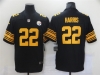 Youth Pittsburgh Steelers #22 Najee Harris Black Color Rush Limited Jersey