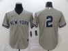New York Yankees #2 Derek Jeter Gary Hall of Fame Induction Cool Base Jersey