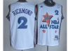 1995 NBA All-Star Game Western Conference #2 Mitch Richmond White Hardwood Classic Jersey