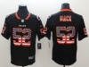 Chicago Bears #52 Khalil Mack Usa Flag Fashion Black Vapor Limited Jersey