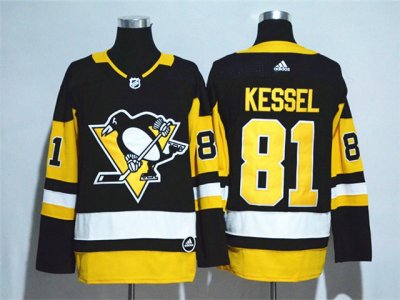 Pittsburgh Penguins #81 Phil Kessel Black Jersey