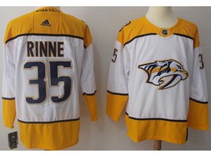 Nashville Predators #35 Pekka Rinne White Jersey