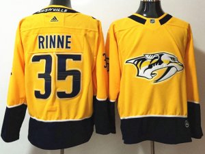 Nashville Predators #35 Pekka Rinne Gold Jersey