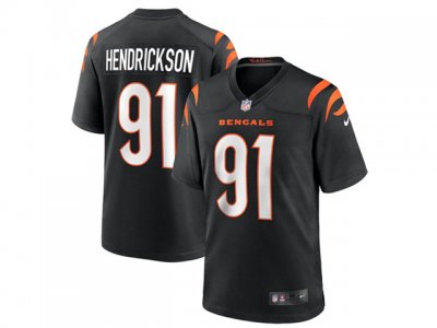 Cincinnati Bengals #91 Trey Hendrickson Black Vapor Limited Jersey