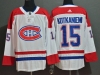 Montreal Canadiens #15 Jesperi Kotkaniemi White Jersey