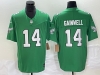 Philadelphia Eagles #14 Kenneth Gainwell Kelly Green Vapor F.U.S.E. Limited Jersey