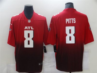 Atlanta Falcons #8 Kyle Pitts Red Vapor Limited Jersey