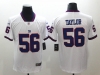 New York Giants #56 Lawrence Taylor White Color Rush Limited Jersey