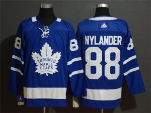 Toronto Maple Leafs #88 William Nylander Blue Jersey