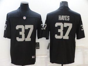 Las Vegas Raiders #37 Lester Hayes Black Vapor Limited Jersey