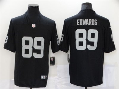 Las Vegas Raiders #89 Bryan Edwards Black Vapor Limited Jersey