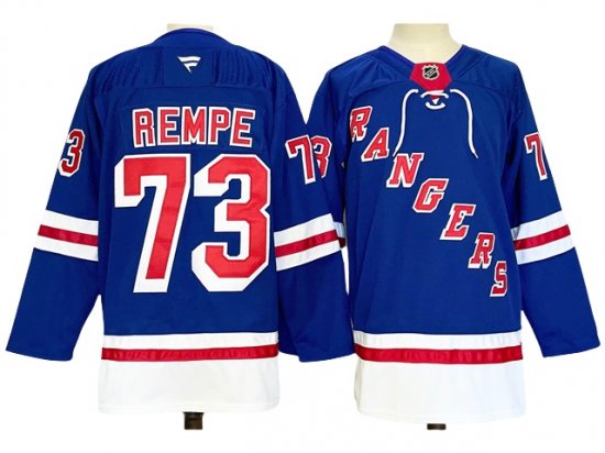 New York Rangers #73 Matt Rempe Home Royal Blue Jersey