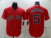 Boston Red Sox #5 Enrique Hernandez Red Cool Base Jersey