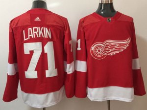 Detroit Red Wings #71 Dylan Larkin Red Jersey