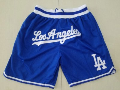 Los Angeles Dodgers Just Don Los Angeles Royal Baseball Shorts
