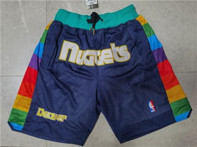 Denver Nuggets Just Don Nuggets Navy Basketball Shorts