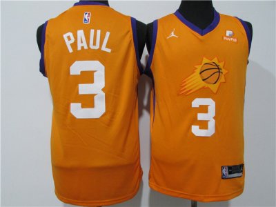 Phoenix Suns #3 Chris Paul 2020-21 Orange Statement Edition Swingman Jersey