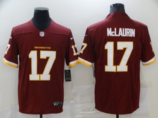 Washington Football Team #17 Terry Mclaurin Burgundy Vapor Limited Jersey