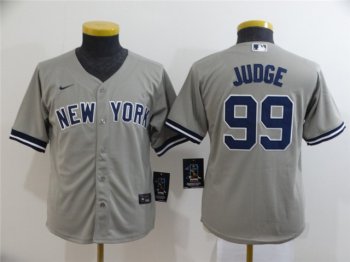 Youth New York Yankees #99 Aaron Judge Gary Cool Base Jersey