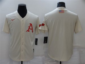 Atlanta Braves Blank Cream Cool Base Jersey