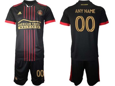 Club Atlanta United #00 Home Black 2021/22 Soccer Custom Jersey