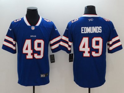 Buffalo Bills #49 Tremaine Edmunds Blue Vapor Limited Jersey