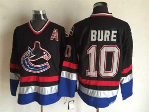 Vancouver Canucks #10 Pavel Bure 2005 CCM Vintage Black Jersey