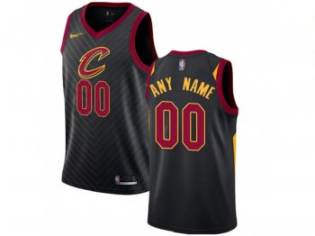 Cleveland Cavaliers Custom #00 Black Statement Edition Jersey