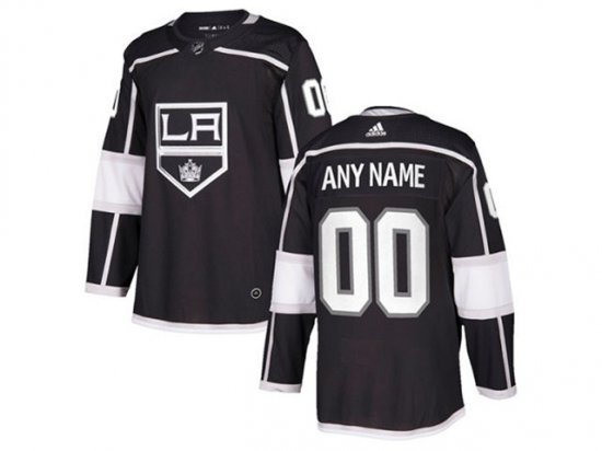 Los Angeles Kings #00 Home Black Custom Jersey