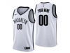 Brooklyn Nets Custom White Icon Edition Swingman Jersey