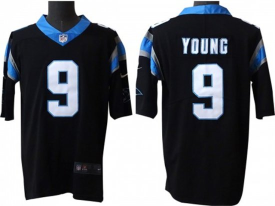 Carolina Panthers #9 Bryce Young Black Vapor Limited Jersey