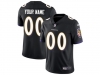 Baltimore Ravens Custom #00 Black Vapor Limited Jersey