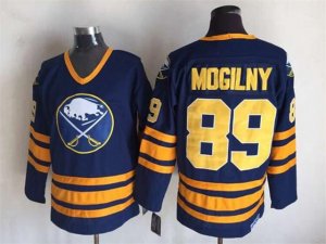 Buffalo Sabres #89 Alexander Mogilny CCM Vintage Navy Blue Jersey