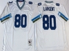 Seattle Seahawks #80 Steve Largent Throwback White Jersey