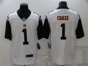 Cincinnati Bengals #1 Ja'Marr Chase White Color Rush Limited Jersey