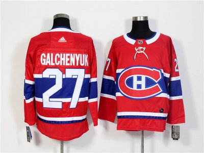 Montreal Canadiens #27 Alex Galchenyuk Red Jersey
