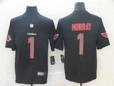 Arizona Cardinals #1 Kyler Murray Black Vapor Impact Limited Jersey